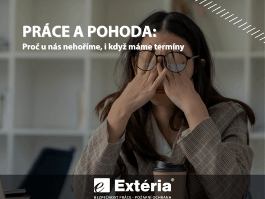 Práce a pohoda: Proč u nás nehoříme, i když máme termíny