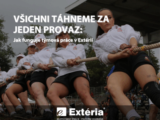 Všichni táhneme za jeden provaz: Jak funguje týmová práce v Extérii