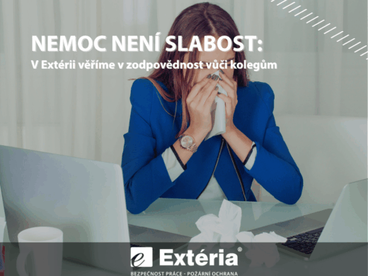 Nemoc není slabost: V Extérii věříme v zodpovědnost vůči kolegům